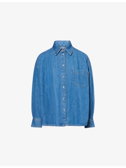 WEEKEND Max Mara Relaxed Washed Denim Shirt