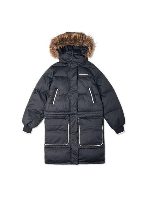 Converse womens sideline down puffer jacket black hotsell