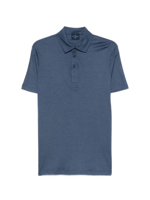 Paul & Shark buttoned striped polo shirt