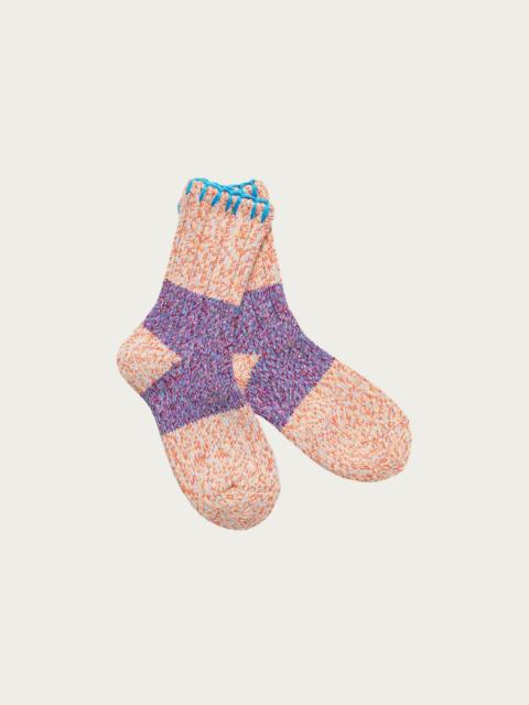 Kapital 56 Yarns Grandrelle GOGH HOBO Stick Socks - Purple