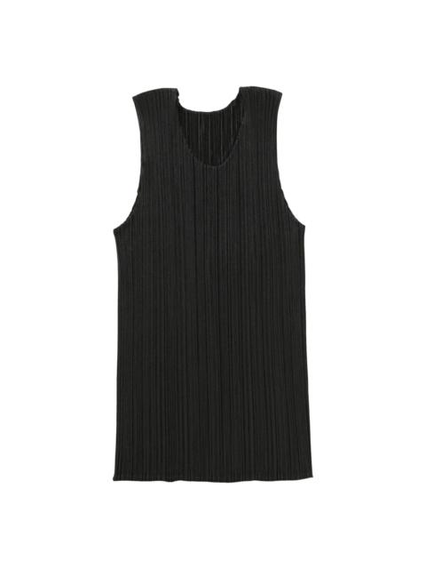 Pleats Please Issey Miyake pleated tank top