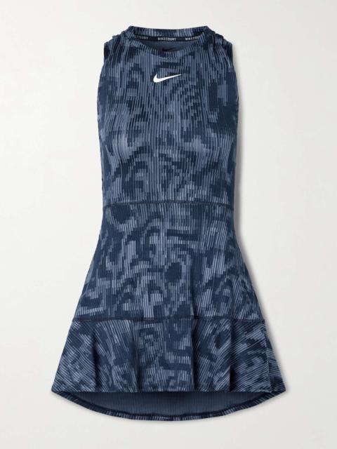 Nike Slam printed Dri-FIT tennis dress