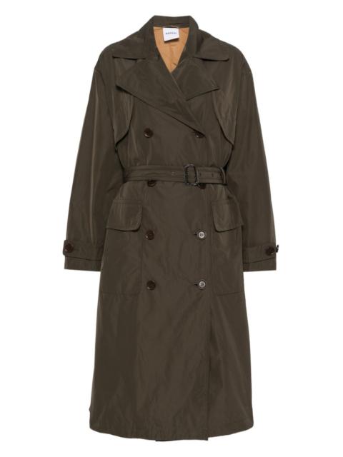 Aspesi belted double-breasted coat