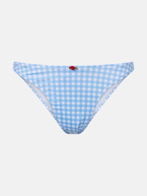 BANANHOT Esme gingham bikini bottoms