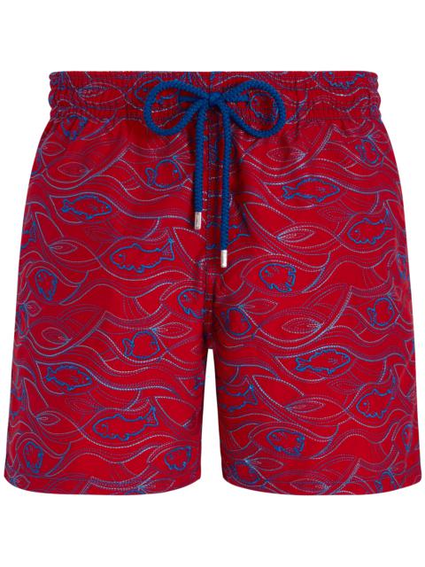 Vilebrequin Men Swim Shorts Embroidered Aquarium- Limited Edition