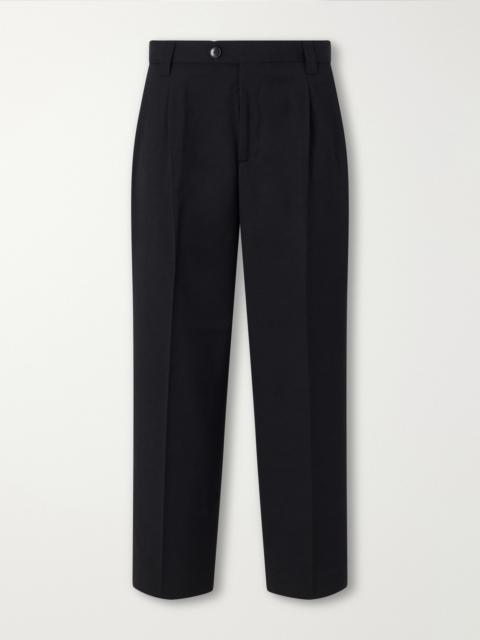 mfpen Service Straight-Leg Cotton-Blend Hopsack Trousers