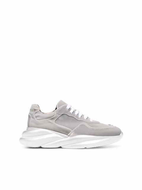 PHILIPP PLEIN Velvet Runner metallic-effect sneakers