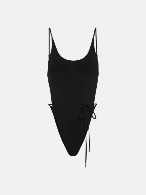 SAINT LAURENT backless self-tie 수영복