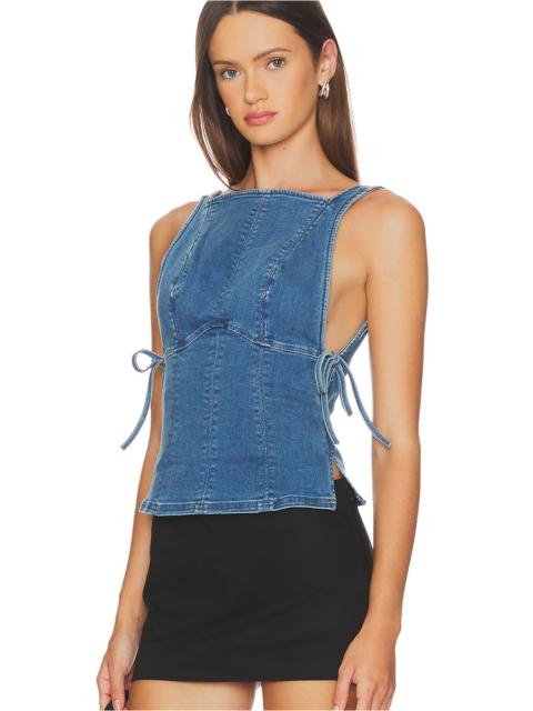 FREE PEOPLE Not My Fault Corset