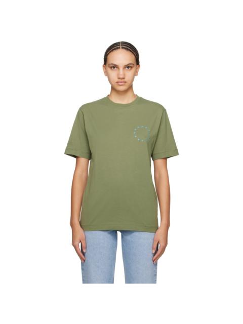 Khaki Wonder Europa Back T-Shirt