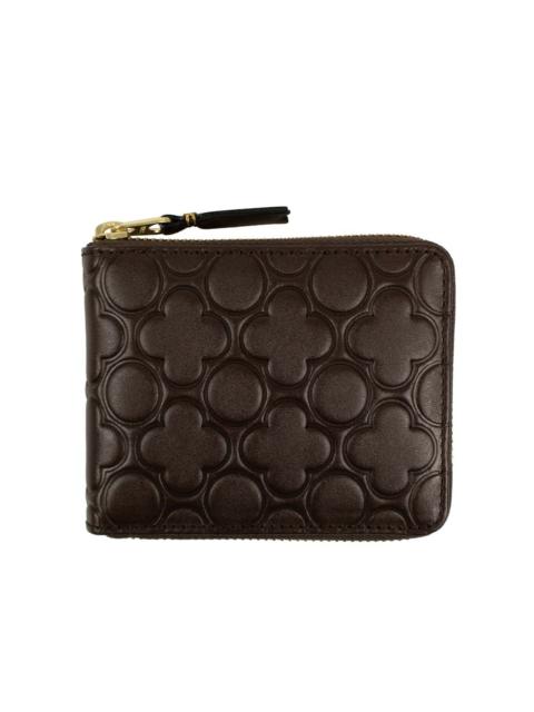Comme Des Garçons Comme des Garcons SA710EB Wallet Classic Embossed B Brown