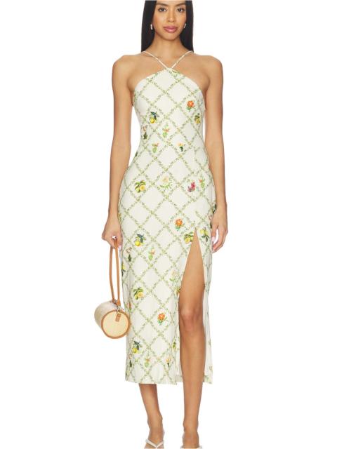 AMANDA UPRICHARD Abby Midi Dress