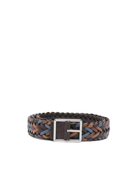 Paul Smith braided leather belt