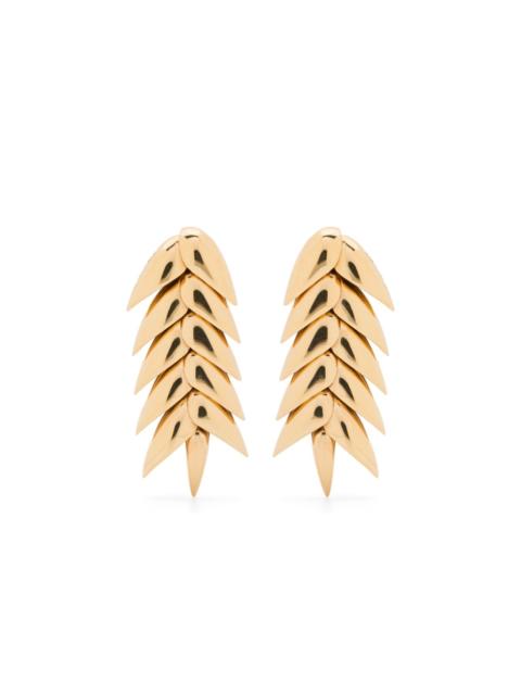 BEVZA short Spikelet earrings