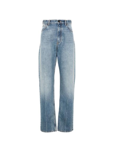Fred mid-rise straight-leg jeans