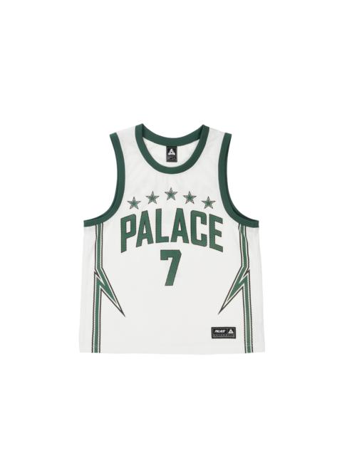 PALACE LIGHTNING BASKETBALL VEST WHITE / GREEN