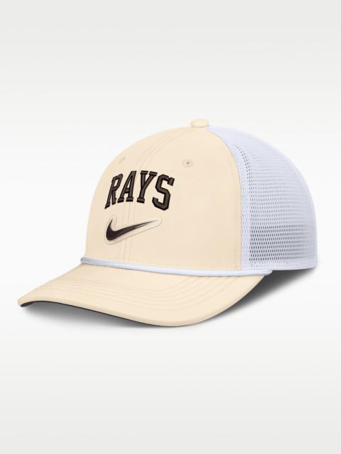 Nike Tampa Bay Rays Rise Men's Nike Dri-FIT MLB Trucker Adjustable Hat