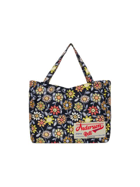 Andersson Bell Navy Flower Tote