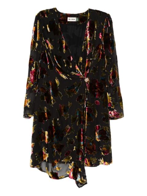 RIXO Kensley floral embellished dress
