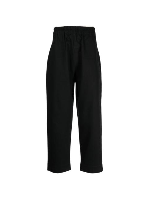 Toogood elastic-waist cotton trousers