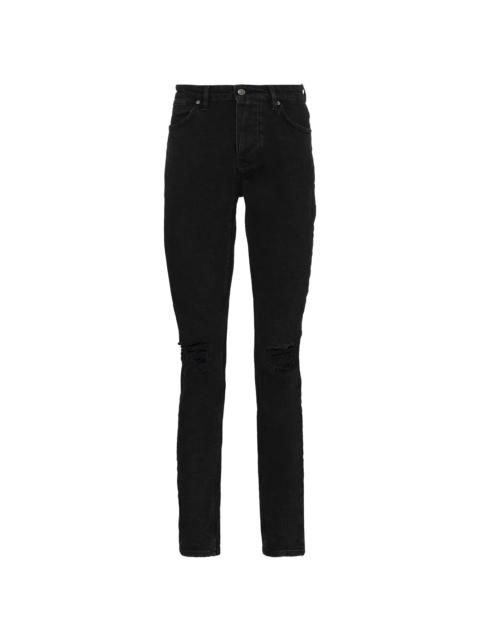 Van Winkle ripped-detail skinny jeans