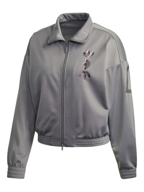 adidas logo-detail track jacket