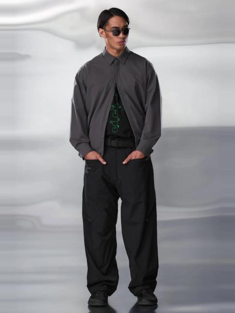 ACRONYM LA10-DS schoeller® Dryskin™ Press Button Shirt Jacket Gray