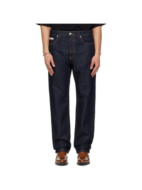 Moschino Navy 'Moschino Tape' Jeans