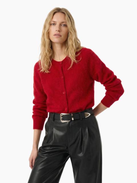 CAMI NYC DORIAN CASHMERE CARDIGAN POPPY