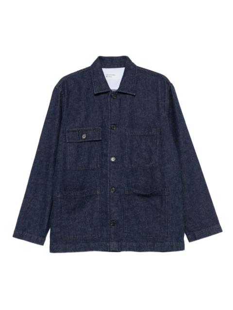 Universal Works patch-pocket denim jacket