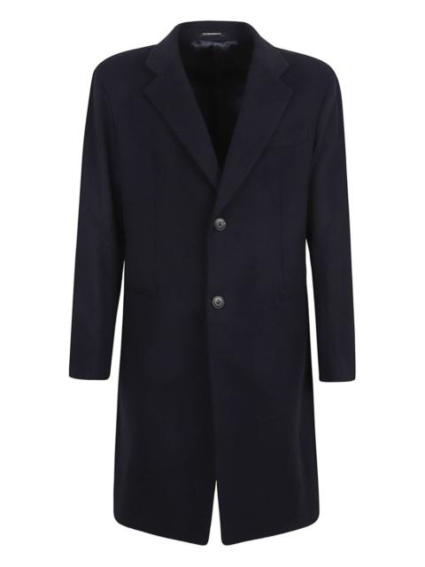 EMPORIO ARMANI button cashmere coat