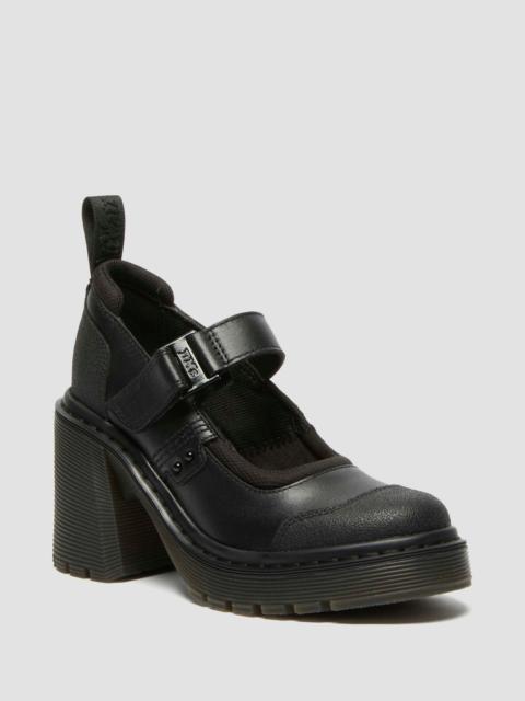 Dr. Martens Eviee Tech Strap Mary Jane Heeled Shoes