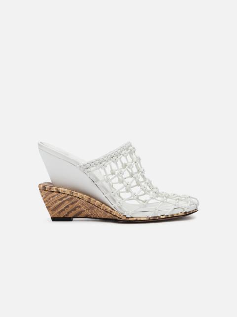 JACQUEMUS The double woven shoes