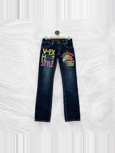 Other brands Designer × Japanese Brand × Vintage - VTG VENCE DAICOCK PRINTED PATCHES DENIM