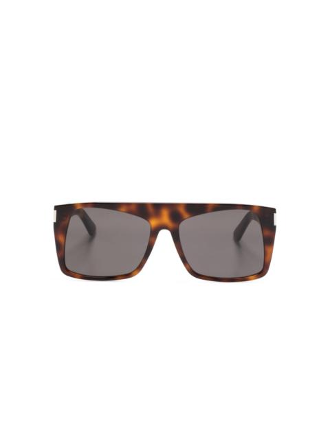 SL651 oversize-frame sunglasses