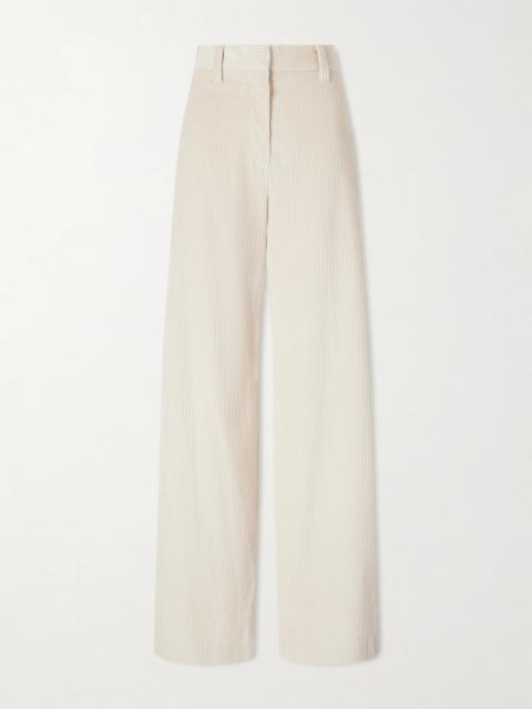 Brunello Cucinelli Cotton Wide-leg Pants