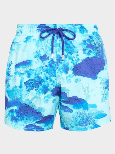 Vilebrequin Men's Coral Reef Stretch Swim Trunks