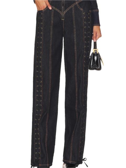 LIONESS Daydream Tie Up Jeans