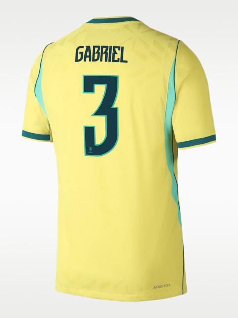 Nike Gabriel Magalhães Brazil National Team 2026 Match Home Men's Nike Dri-FIT ADV Soccer Jersey