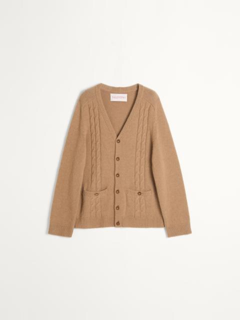 Valentino CAMEL CARDIGAN