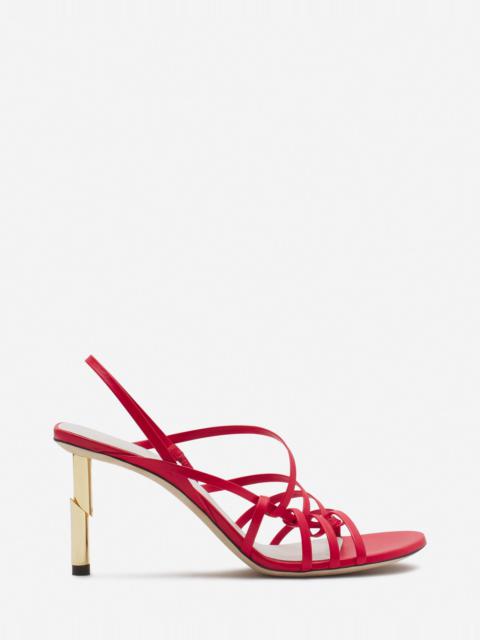 Lanvin SEQUENCE BY LANVIN LEATHER SANDALS