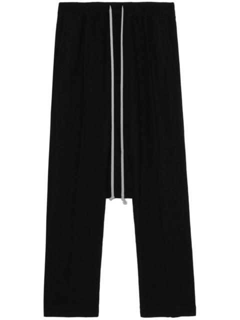 Rick Owens drawstring drop-crotch trousers