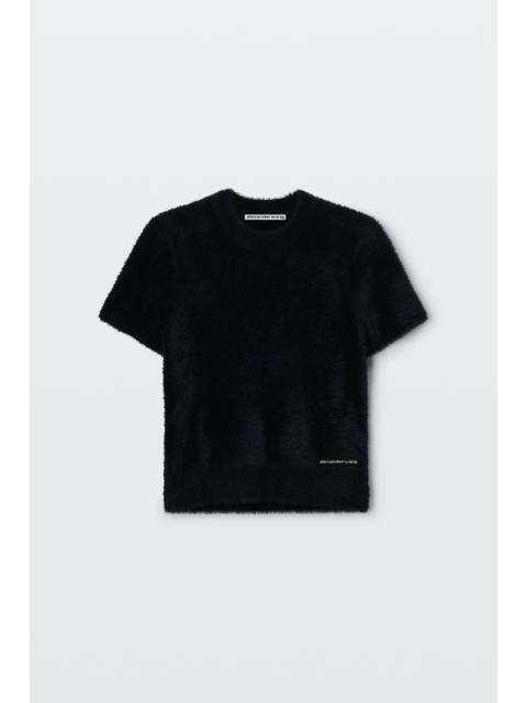 Alexander Wang textured chenille crewneck pullover