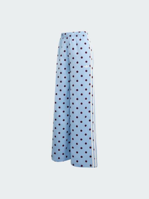 adidas SATIN POLKA DOTS WIDE LEG PANT