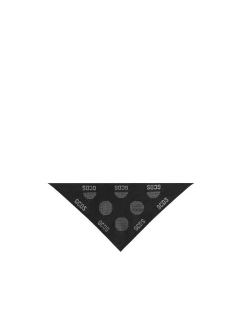 GCDS crystal-embellished bandana