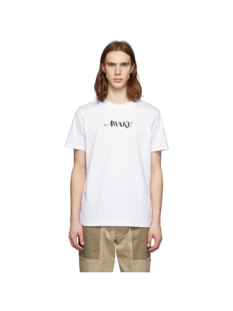 Moncler 2 Moncler 1952 White Awake NY Edition Logo T-Shirt