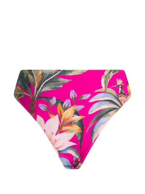 FARM RIO floral-print bikini bottoms