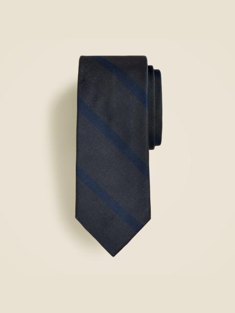J.CREW English silk tie in diagonal stripe