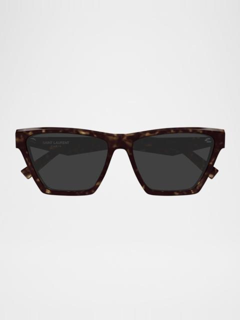 SAINT LAURENT YSL Acetate Cat-Eye Sunglasses