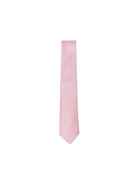 Canali geometric-pattern tie
